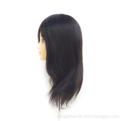 100% Human Hair Practice Head Hair Mannequin Doll Training Head Wholesale